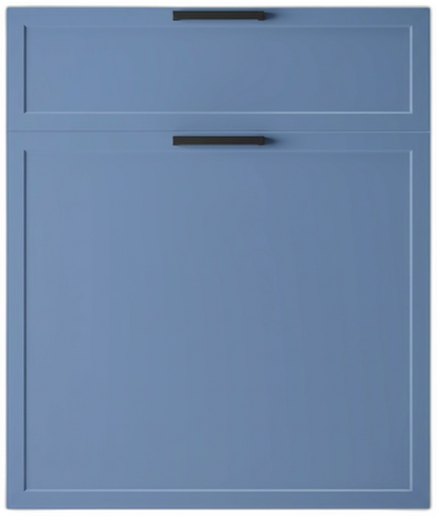 Frente laqueado color Sporty Blue