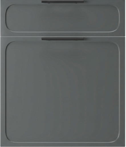 Frente laqueado color Roycroft pewter